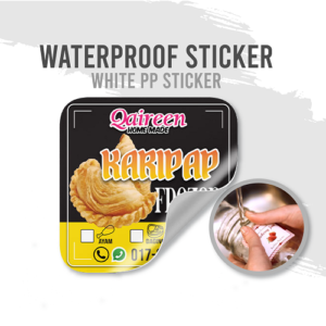Waterproff Sticker